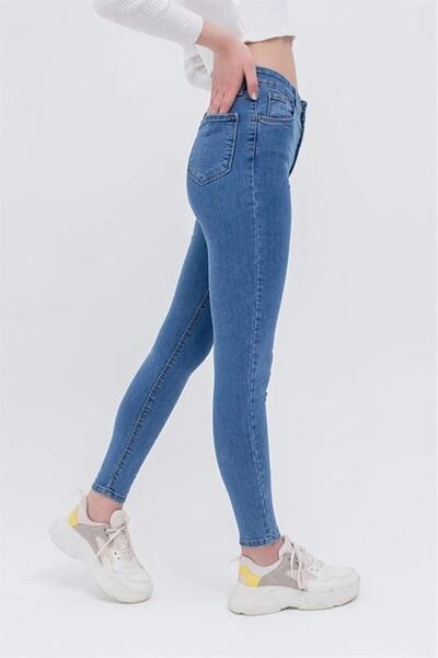 SANTA BELLA Venus Blue ψηλόμεσο Super Skinny Jean τζιν παντελόνι