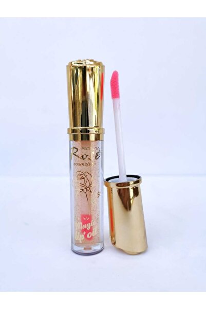 Roesıa Rose Cosmetics Rose 24K Gold Sihirli Dudak Parlatıcı - Magic Lip Oil