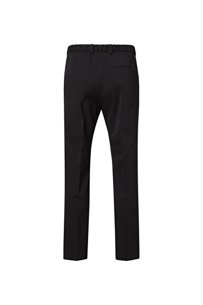 Calvin Klein Pánské černé kalhoty Slim Fit – běžný pas, K10K 109550 Beh