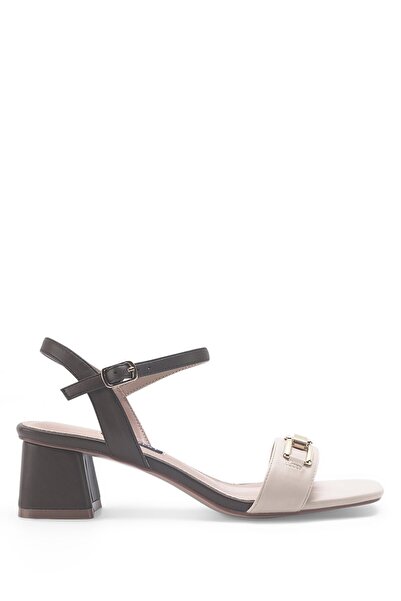 Nine West Nenni 3Fx Beige Women's Heeled Sandals