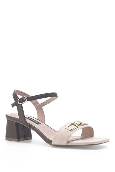Nine West Nenni 3Fx Beige Women's Heeled Sandals