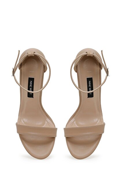 Nine West DELGE 3FX NUDE dámské sandály na podpatku