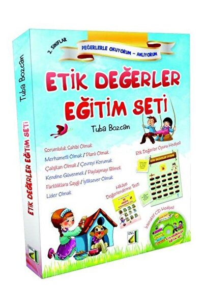 Damla Yayınevi 2.Sınıf Etik Değerler Eğitim Seti 10 Kitap Takım