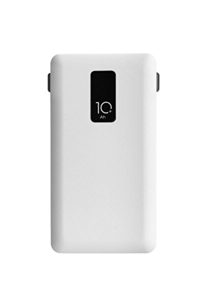 peakaks 10.000 Mah Şarj Göstergeli Dahili Çoklu Kablolu Powerbank, Samsung/ıphone/huawei/oppo Şarz Powerbank