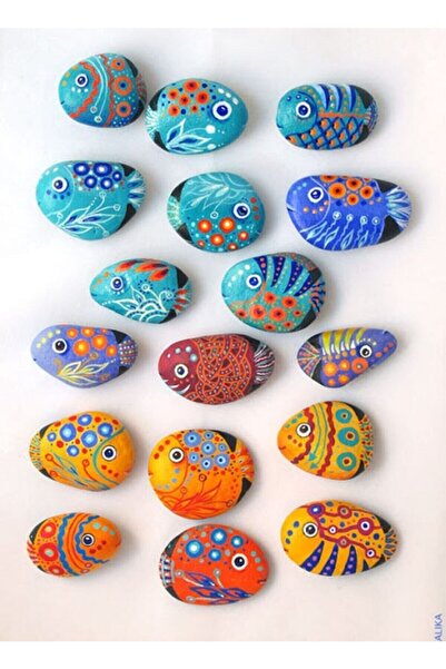 Redka Akıl Oyunları Kumtoys Taş Boyama Seti (stone Painting)