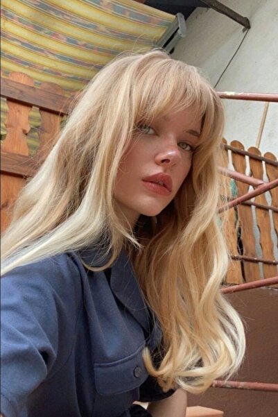 Barly Takma Kahkül - Sarı - 6131# - Kısa Kenar