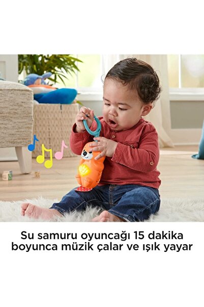 FISHER PRICE Neşeli Hayvanlar 3'ü 1 Arada Jimnastik Merkezi Oyun Halısı