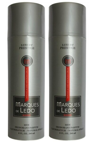 Luxury Prestige Deo 200ml Men Marques Deo Ledo 2'li