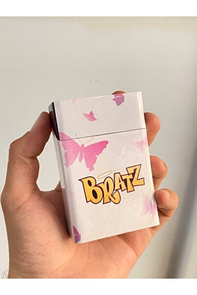 Namgo Bratz Kelebek Standart Plastik Sigara Tabakası Kutusu