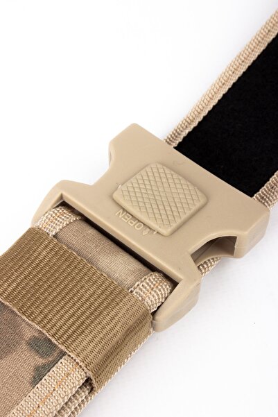 Burak Askeri Malzeme حزام بالاسكا العسكري التكتيكي المنسوج بإبزيم بلاستيكي مم...