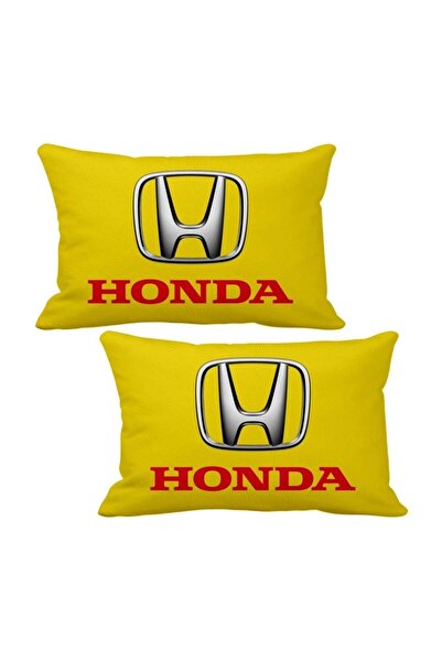 Honda 2 Li Lüks Araç Boyun Yastığı Sarı