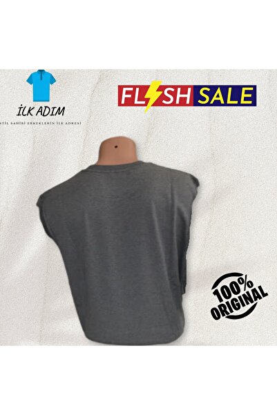 Wolddi.Das Erkek koyu gri sweatshirt