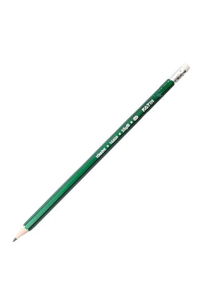 Fatih Cornered HB Pencil with Eraser 12 Pieces