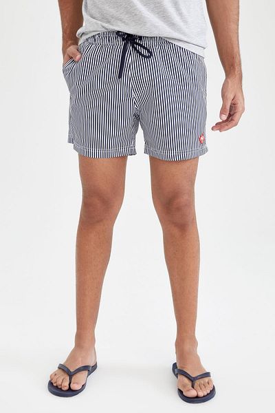 DeFacto Gestreift über dem Knie - Badeshorts