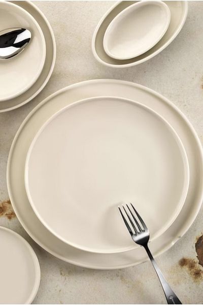 Kütahya Porselen Chef Taste Of 24 cm Pit Salad, Pasta plate 2 pcs