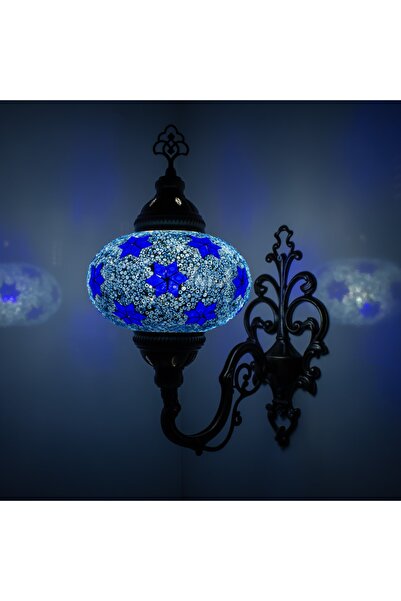 Genel Markalar El Yapımı Hediyelik Mozaik Duvar Lambası Otantik Osmanlı