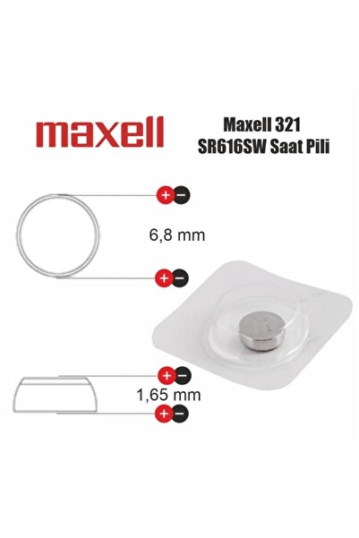 Maxell 321 Sr616sw Saat Pili (1 ADET)