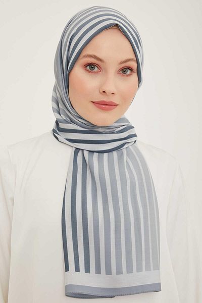 Armine Trend Line Pattern Modal Shawl 5746-02