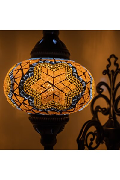 Genel Markalar Dekoratif El Yapımı Hediyelik Mozaik Duvar Lambası Osmanlı