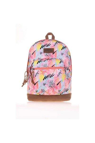 KAUKKO Backpack - Safari Rose Flowers - K1447