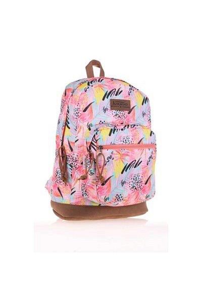 KAUKKO Backpack - Safari Rose Flowers - K1447