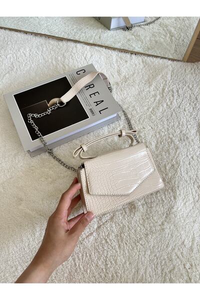 Paradise BEJ ZİNCİR ASKILI ZARF ÇANTA