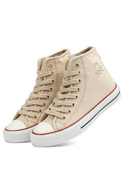 Benetton ®| BN-30686- Beige - Kids Sneakers