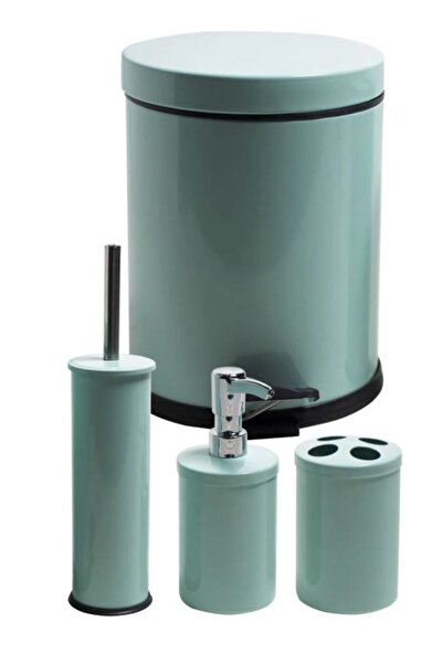 Rossel Premium طقم حمام مكون من 4 قطع Mint-476M