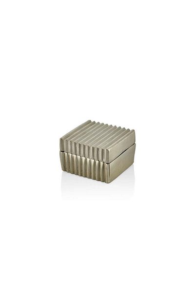 Gürdamar Home GÜRDAMAR HOME LINER GOLD SQUARE BOX 13X13X8 CM