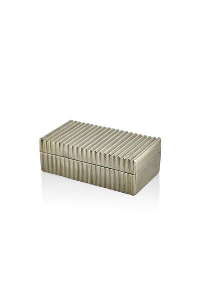 Gürdamar Home LINER GOLD SMALL RECTANGULAR BOX 23X13X8 CM