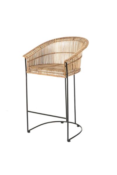 Chakra Tiwi Bar Sandalyesi Natural