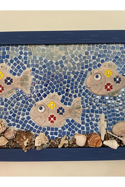 Tam Seramik El Yapımı Mozaik Tablo