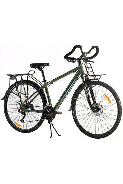 Geotech Life 28 2.0 28 Jant 27 Vites HD Şehir Tur Bisikleti - Yeşil 44 cm