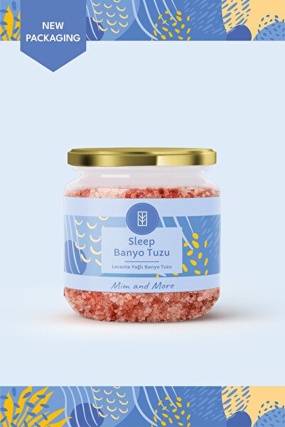 Mim and More Sleep Bath Salt - Sleep Lavanta Yağlı Banyo Tuzu, 150 gr