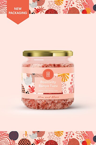 Mim and More Positivity Bath Salt - Positivityjojoba Yağlı Banyo Tuzu, 150 gr