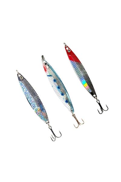 FLADEN Nidingen Fishing Spoon Set - 28g X 3 Pieces
