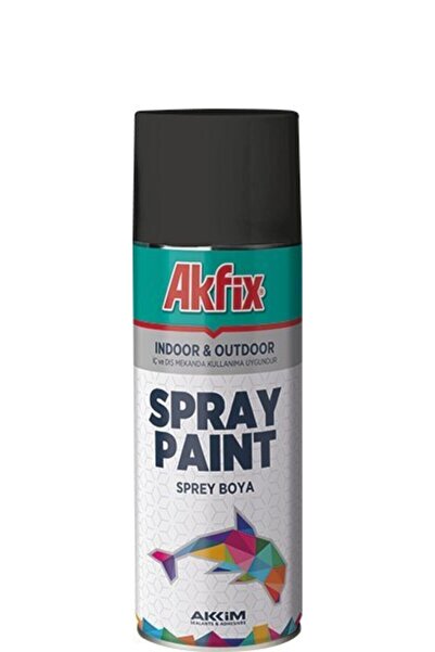 Akfix Akfıx Sprey Boya 400 Ml Mat Sıyah