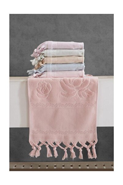 Fiesta Etamın Jakarlı Baglama Sacaklı Soft Havlu 12'lı - Asorti - Standart 30...