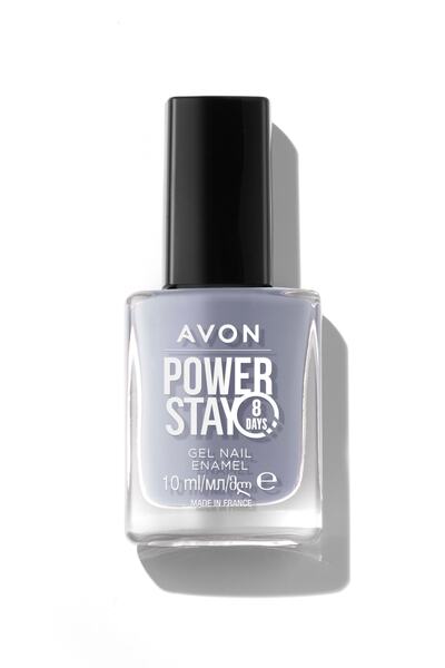 AVON جل باور ستاي - طلاء أظافر تابو بلو 10 مل