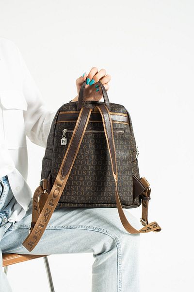 Lifonbag Γυναικείο σακίδιο πλάτης 9 θέσεων μεσαίου μεγέθους με πολλά διαμερίσματα