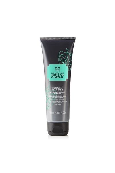 THE BODY SHOP جل غسول الوجه بالطين المنقي بالفحم في الهيمالايا 125 مل