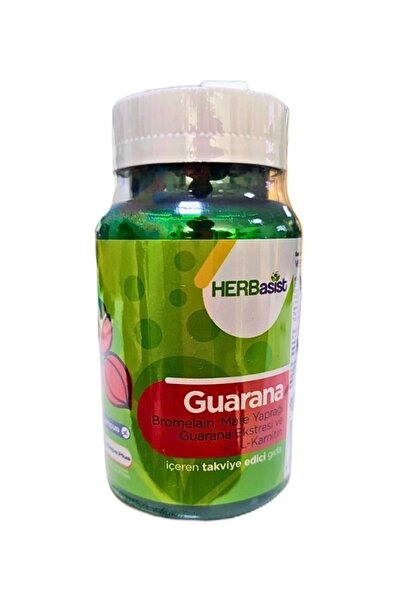 HERBasist Guarana 30 Bitkisel Kapsül