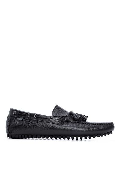 Tamer Tanca Men's Leather Driver Shoes 355 12502 Erk Ayk Y21