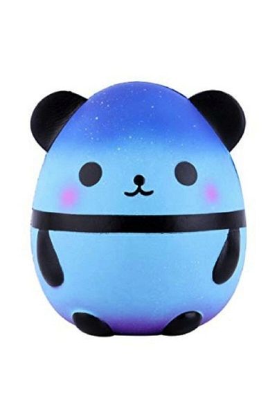 Squishy Jumbo Blue Panda Squishy, Sukuchi, Baby Toy, Slow Rising