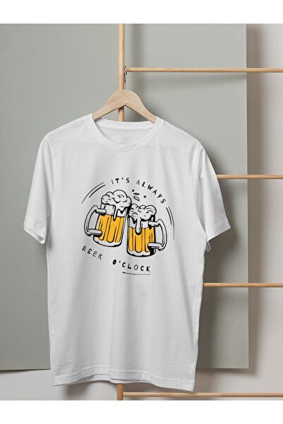 HOBİMOBİ Ženska majica sa dizajnom "Beers Cheers"