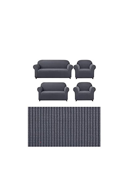 GüzelEvim غطاء أريكة بنمط بيتاكار من نسيج الليكرا 3 2 1 1 غطاء أريكة مرن