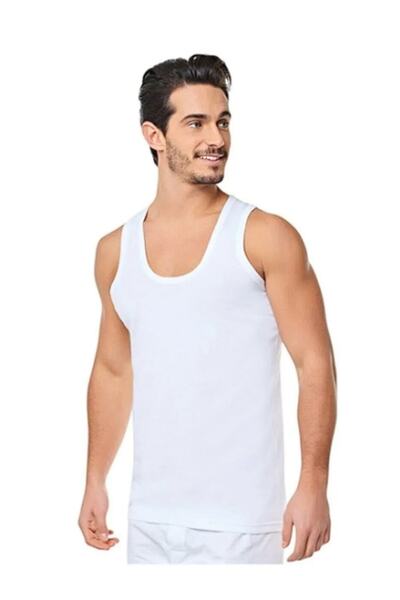 Seher Pachet de 12 maiouri clasice pentru bărbați, bumbac moale