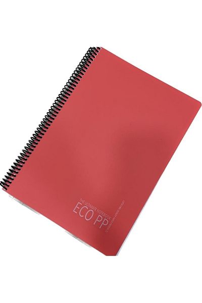 karinabest Gıpta Eco the Ultimate Notebook PP Copertă Spiral 120 coli caiet școlar A4 pătrat 1 bucată
