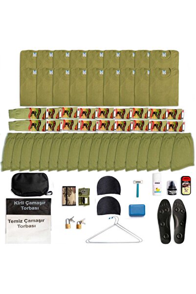 KORDAK 18-Piece Basic Military Service Set - Paid Military Equipment Package ...