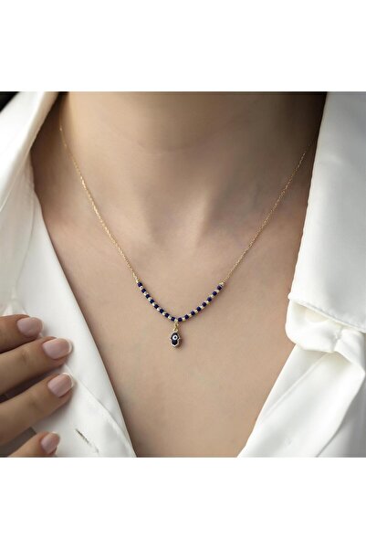HEMS JEWELLERY Altın Mineli Hamsa Kolye